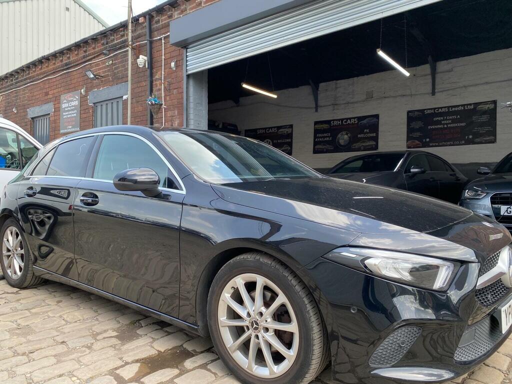 Mercedes-Benz A Class Hatchback 1.5 A180d Sport Executive 7G-dct Euro YP68WFX Black #2