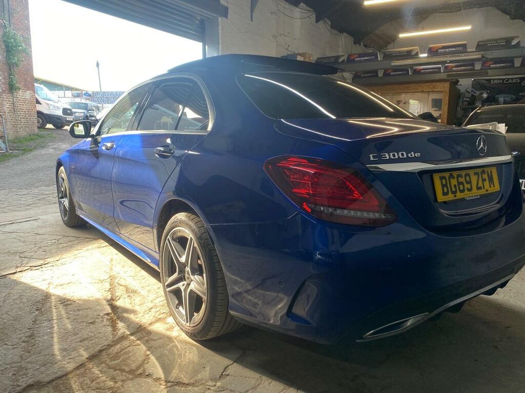 Mercedes-Benz C Class Saloon 2.0 C300de 13.5Kwh Amg Line Edition Premiu Blue #4