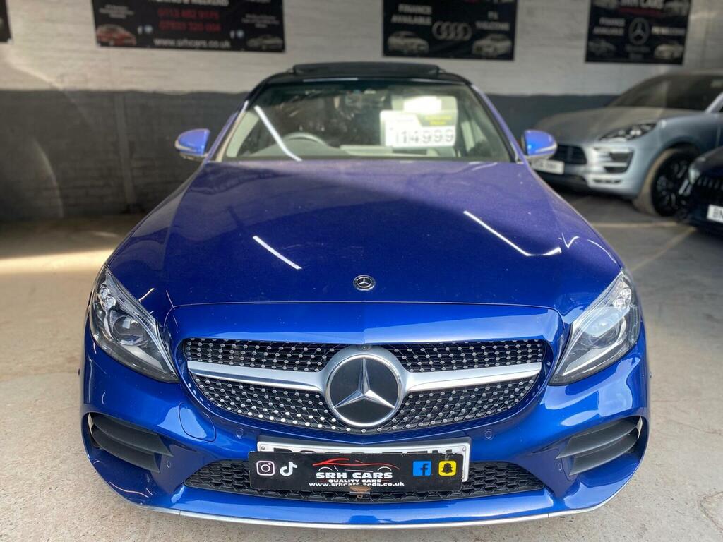 Mercedes-Benz C Class Saloon 2.0 C300de 13.5Kwh Amg Line Edition Premiu Blue #2