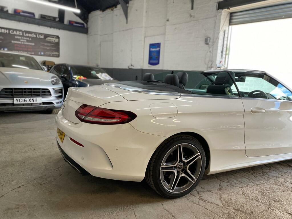 Mercedes-Benz C Class Convertible 1.5 C200 Mhev Amg Line Cabriolet G-tro LM20AYL White #6