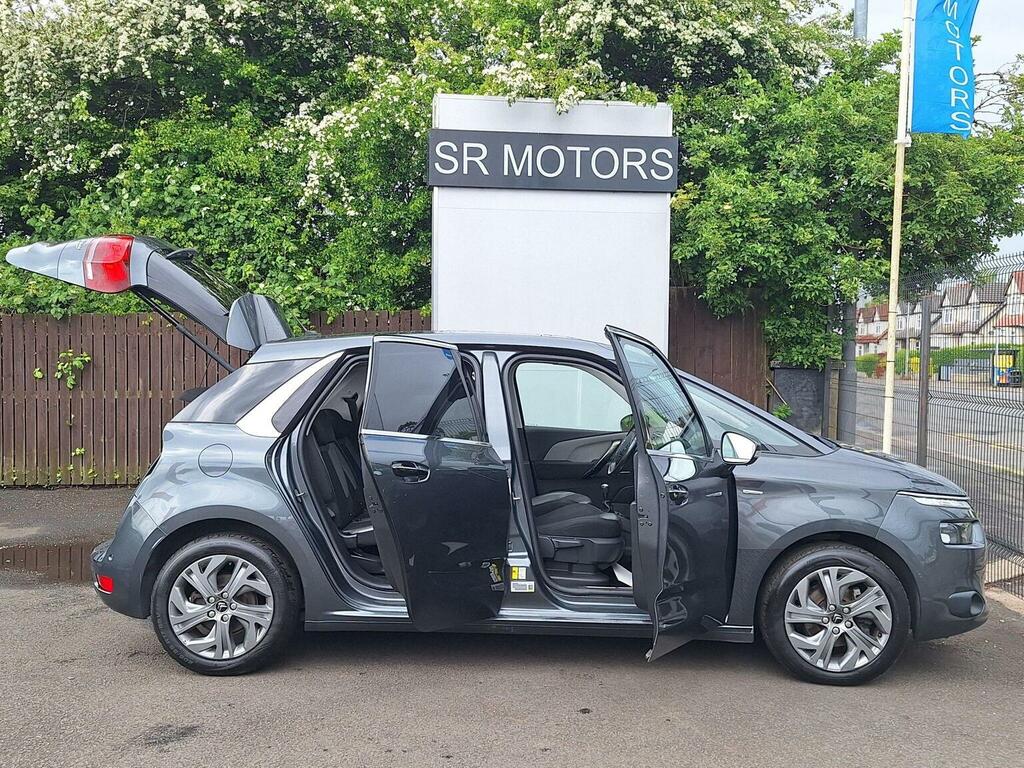 Citroen C4 Picasso Mpv 1.6 E-hdi Exclusive Euro 5 Ss 201565 BK65YEV Grey #6