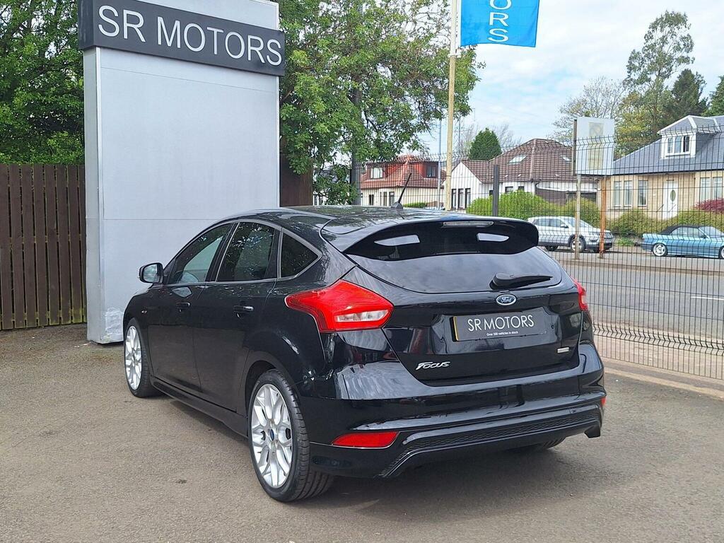 Ford Focus Hatchback 1.0T Ecoboost St-line Euro 6 Ss BL18RZH Black #4