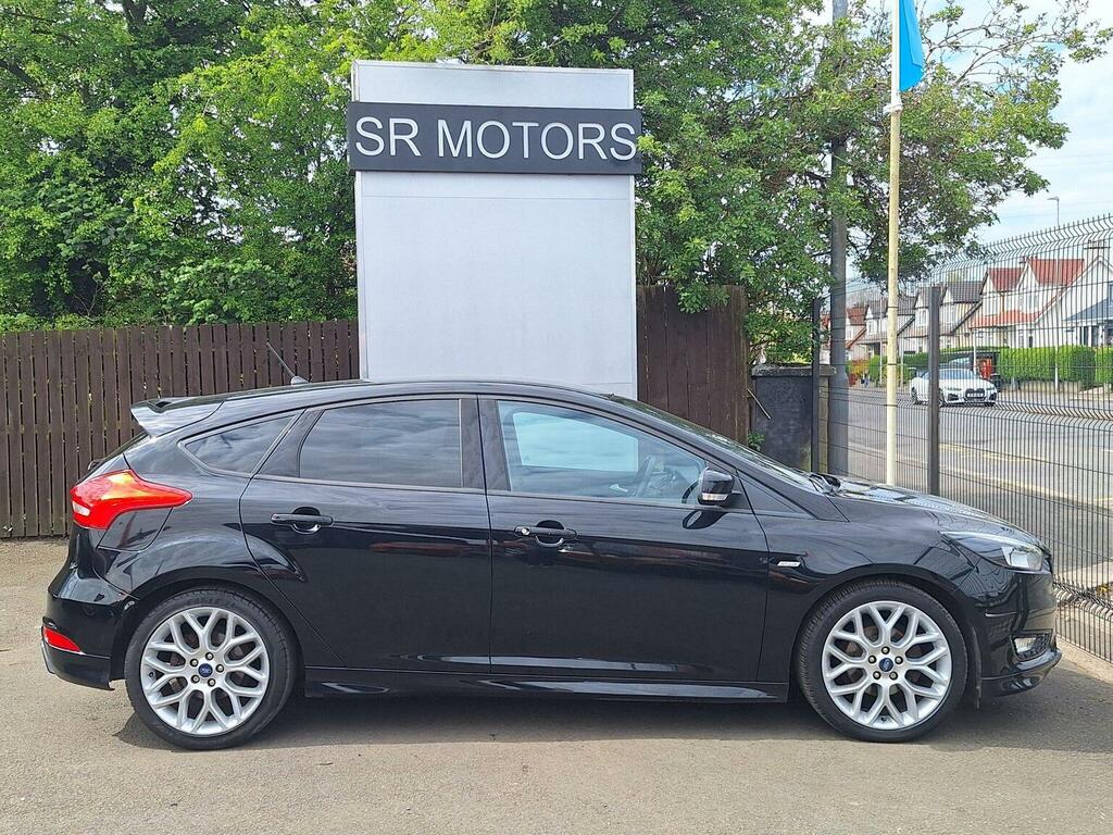 Ford Focus Hatchback 1.0T Ecoboost St-line Euro 6 Ss BL18RZH Black #6