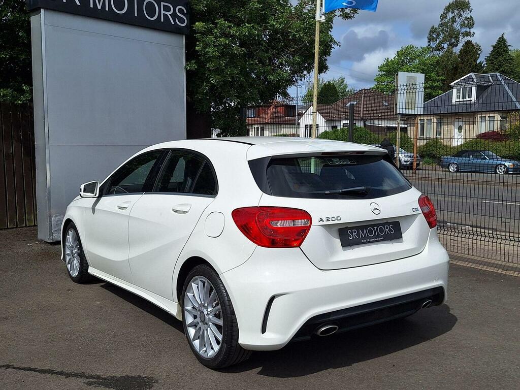 Mercedes-Benz A Class Hatchback 1.8 A200 Cdi Amg Sport 7G-dct Euro 5 S White #4