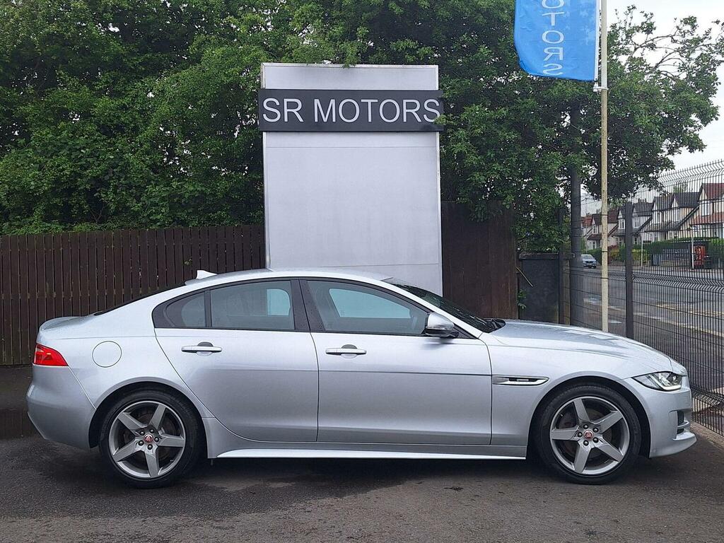 Jaguar XE Saloon 2.0D R-sport Euro 6 Ss 201665 OE65ZZT Silver #6