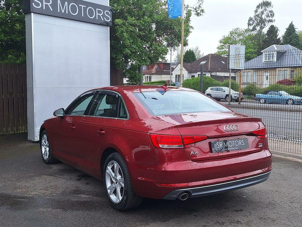 Audi A4 Saloon 2.0 Tdi Ultra Sport S Tronic Euro 6 Ss 4 EF66TWJ Red #4