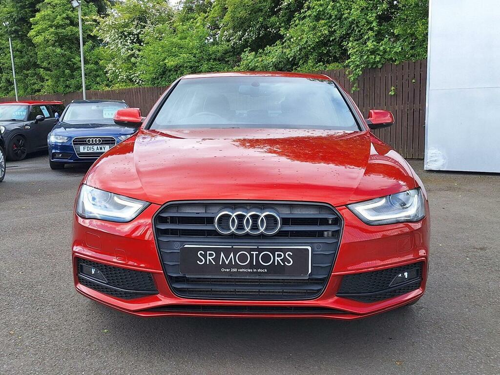 Audi A4 Saloon 2.0 Tdi Black Edition Euro 5 Ss 201 Red #2