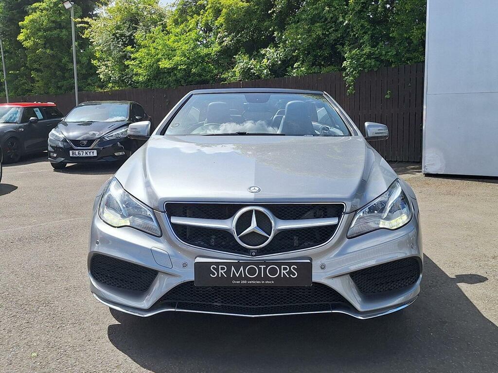 Mercedes-Benz E Class Convertible 2.1 E220 Cdi Amg Sport Cabriolet G-tro GD14TWP Silver #2