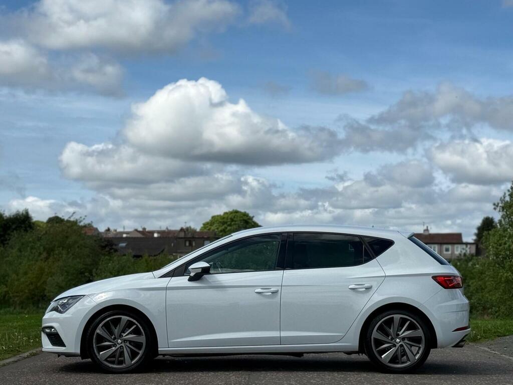Seat Leon Hatchback 1.4 Tsi Fr Technology Euro 6 Ss KO18SRU White #5