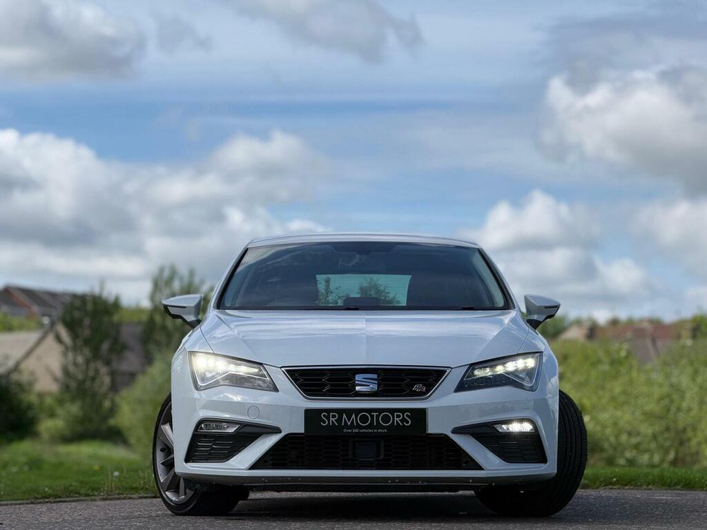 Seat Leon Hatchback 1.4 Tsi Fr Technology Euro 6 Ss KO18SRU White #3