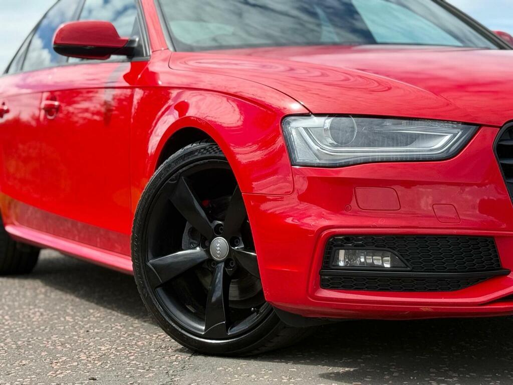 Audi A4 Saloon 2.0 Tdi Black Edition Euro 5 Ss 201 SM13YVS Red #5