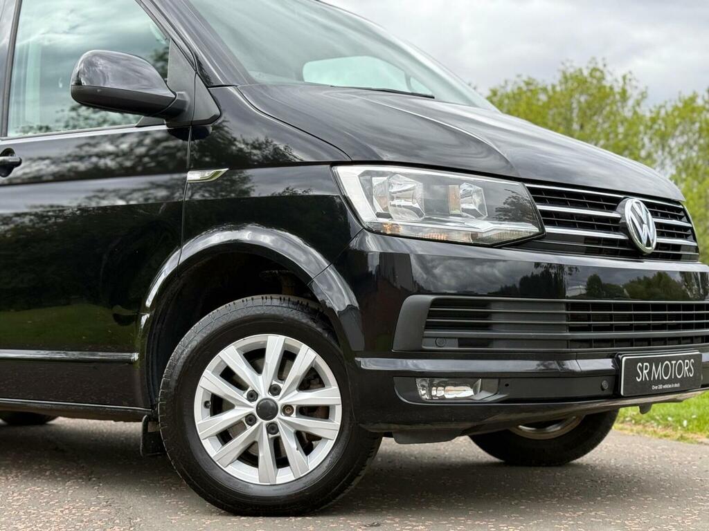Volkswagen Transporter Shuttle Minibus 2.0 Tdi Bluemotion Tech Se Dsg Fwd Lwb Eur Black #2