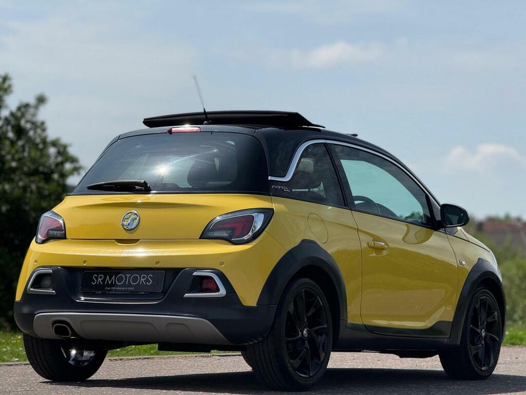 Vauxhall Adam Hatchback 1.2I Rocks Air Euro 6 201565 SJ65EBD Yellow #3