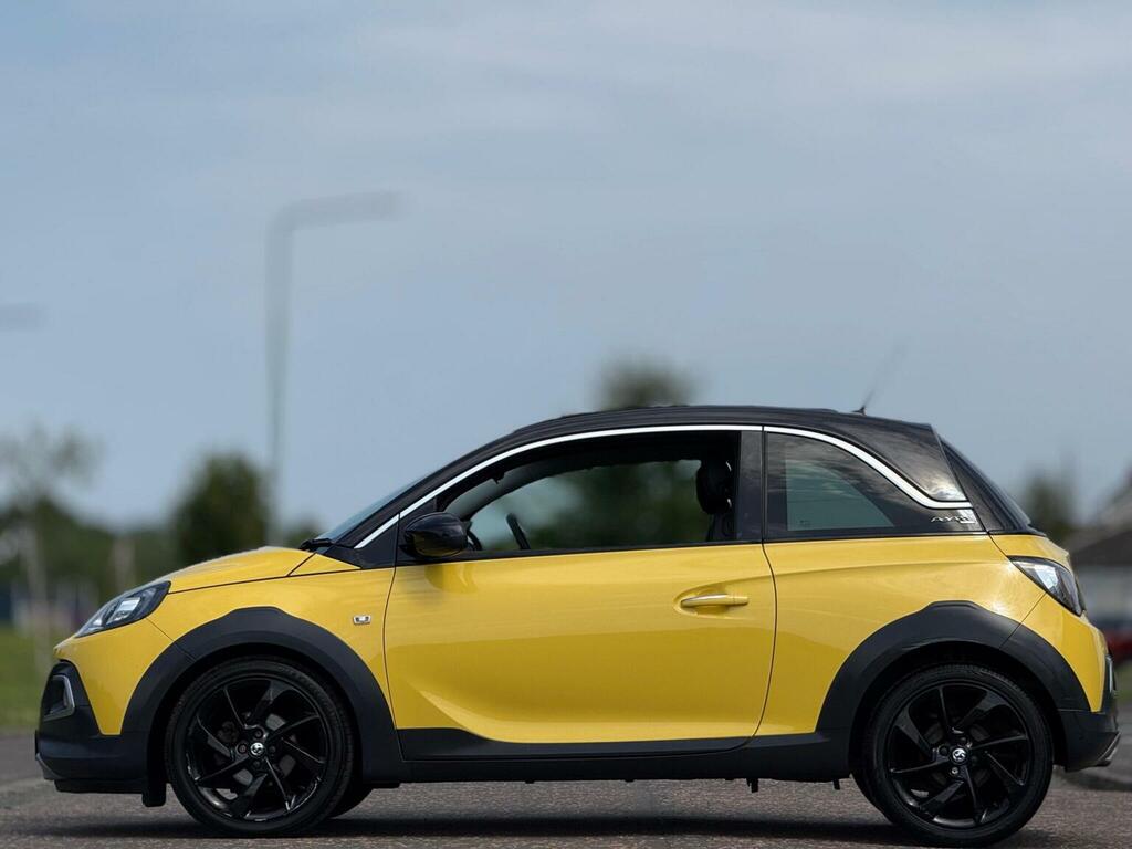 Vauxhall Adam Hatchback 1.2I Rocks Air Euro 6 201565 SJ65EBD Yellow #6