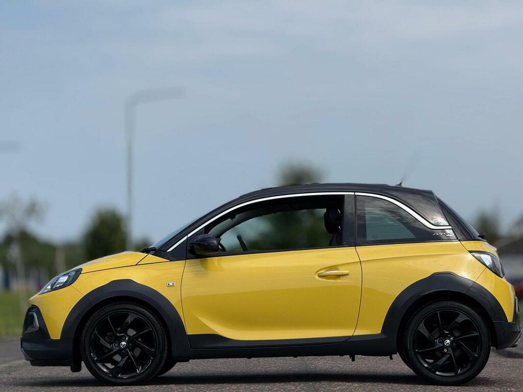 Vauxhall Adam Hatchback 1.2I Rocks Air Euro 6 201565 SJ65EBD Yellow #5