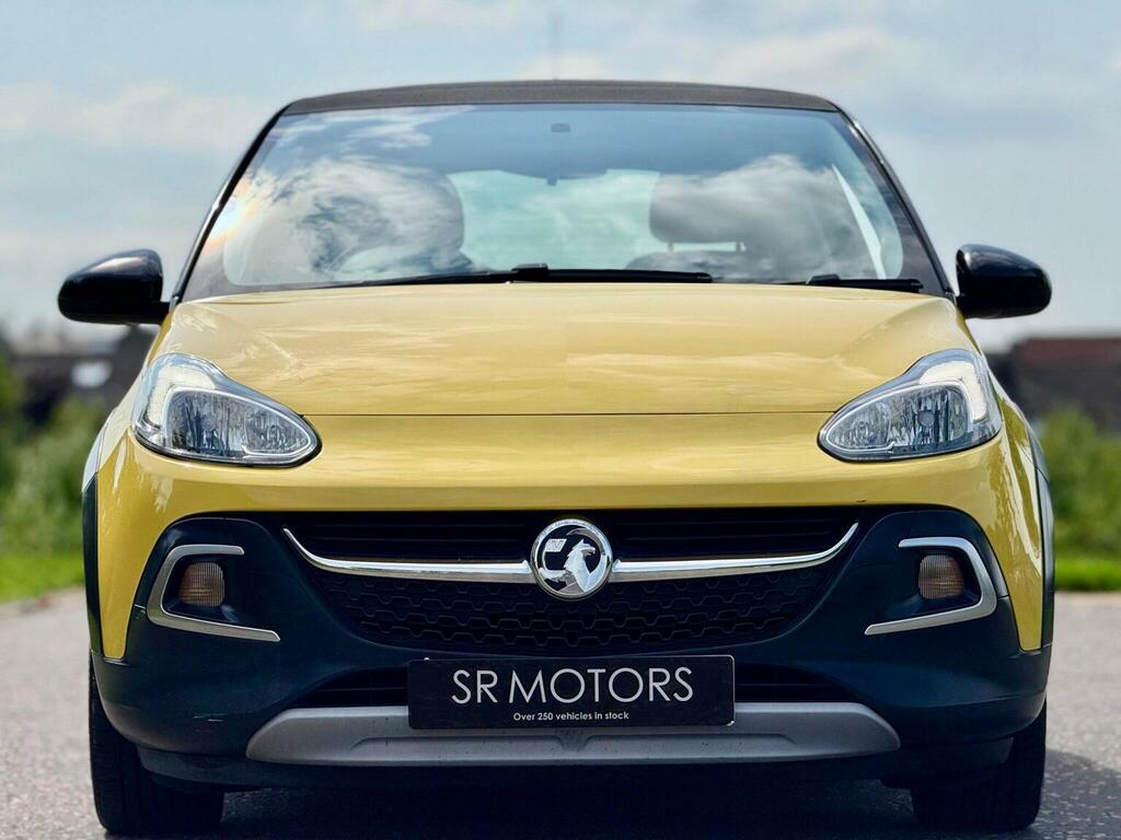 Vauxhall Adam Hatchback 1.2I Rocks Air Euro 6 201565 SJ65EBD Yellow #2