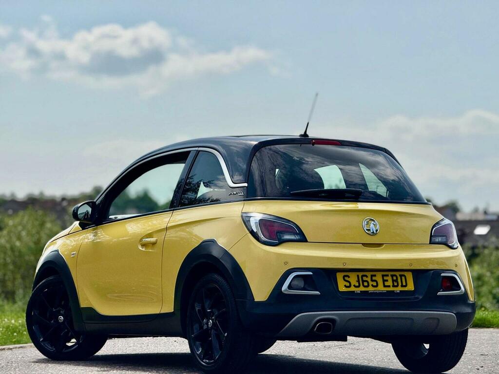 Vauxhall Adam Hatchback 1.2I Rocks Air Euro 6 201565 SJ65EBD Yellow #4