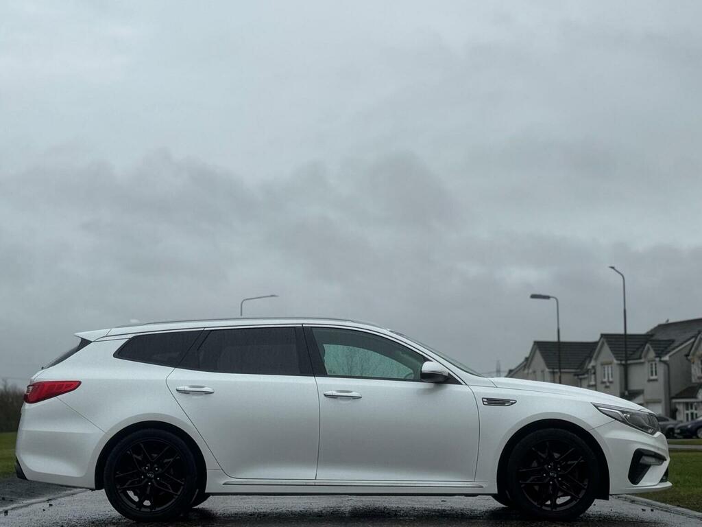 Kia Optima Estate 1.6 Crdi 3 Sportswagon Euro 6 Ss 20 YNZ2196 White #6