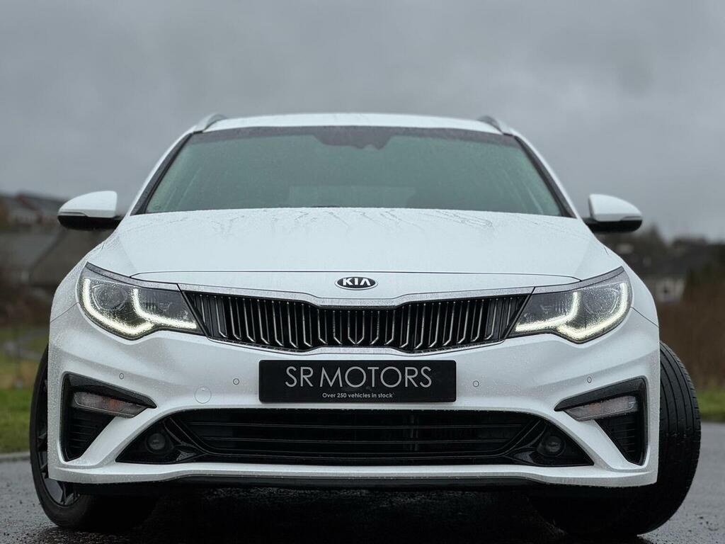 Kia Optima Estate 1.6 Crdi 3 Sportswagon Euro 6 Ss 20 YNZ2196 White #3
