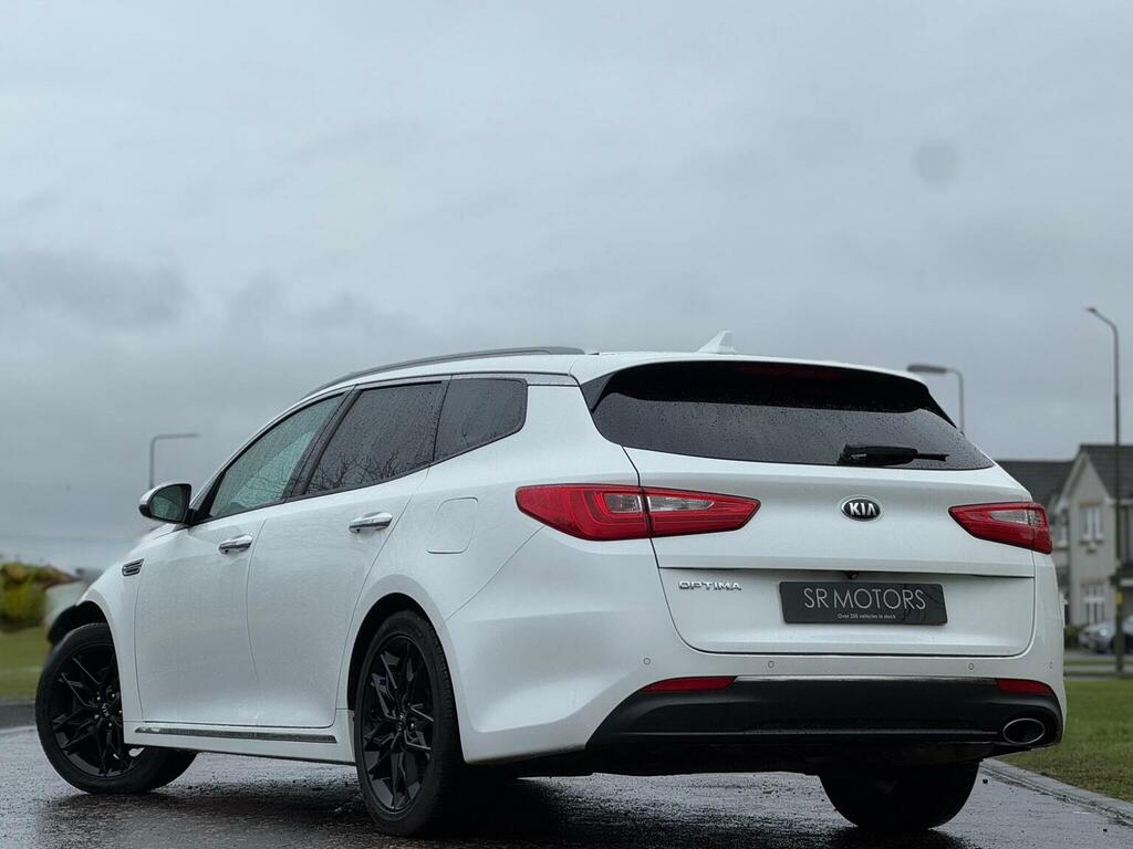 Kia Optima Estate 1.6 Crdi 3 Sportswagon Euro 6 Ss 20 YNZ2196 White #4