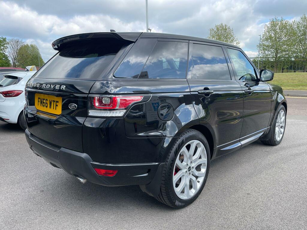 Land Rover Range Rover Sport 3.0 Sd V6 Dynamic 4Wd Euro 6 S FM66WTF Black #6