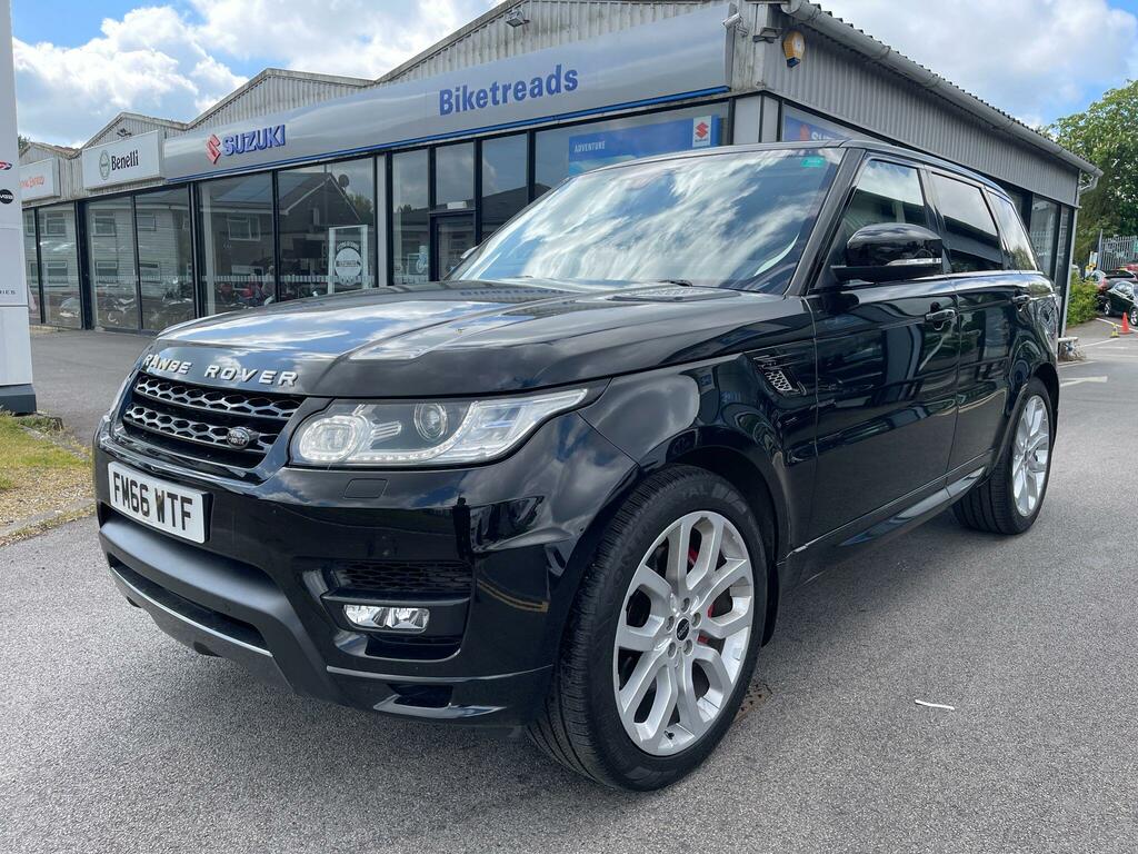 Land Rover Range Rover Sport 3.0 Sd V6 Dynamic 4Wd Euro 6 S FM66WTF Black #3