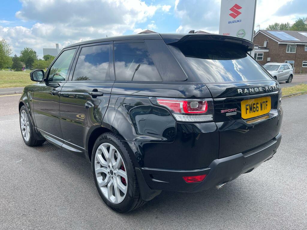 Land Rover Range Rover Sport 3.0 Sd V6 Dynamic 4Wd Euro 6 S FM66WTF Black #4