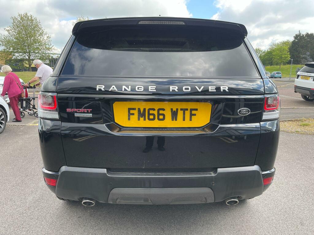 Land Rover Range Rover Sport 3.0 Sd V6 Dynamic 4Wd Euro 6 S FM66WTF Black #5