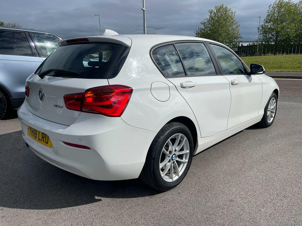 BMW 1 Series 1.5 116D Se Business Euro 6 Ss YH18LRU White #6