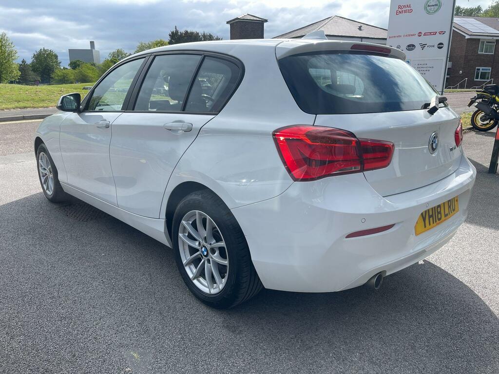 BMW 1 Series 1.5 116D Se Business Euro 6 Ss YH18LRU White #4
