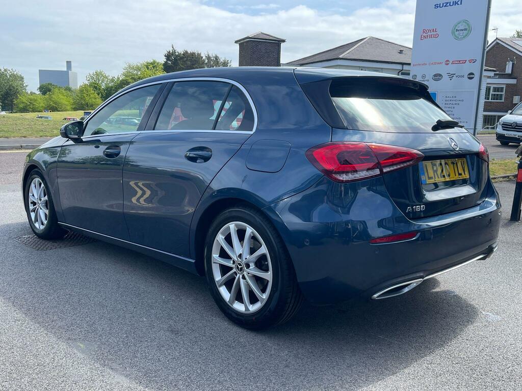 Mercedes-Benz A Class 1.3 A180 Sport Executive 7G-dct Euro 6 Ss LR20TLV Blue #4