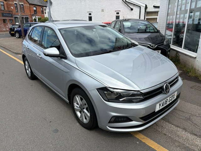 Volkswagen Polo Se Hatchback YA18GDX Silver #2