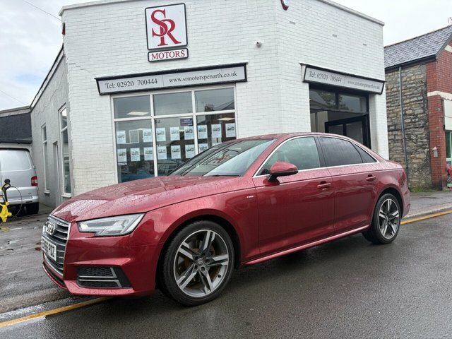 Audi A4 Tdi Ultra S-line Saloon Red