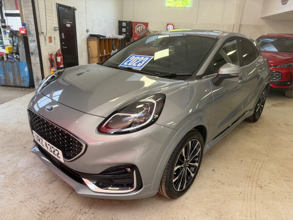 Ford Puma 1.0 Ecoboost Hybrid Mhev 155 St-line Vignale URZ4322 Silver #2