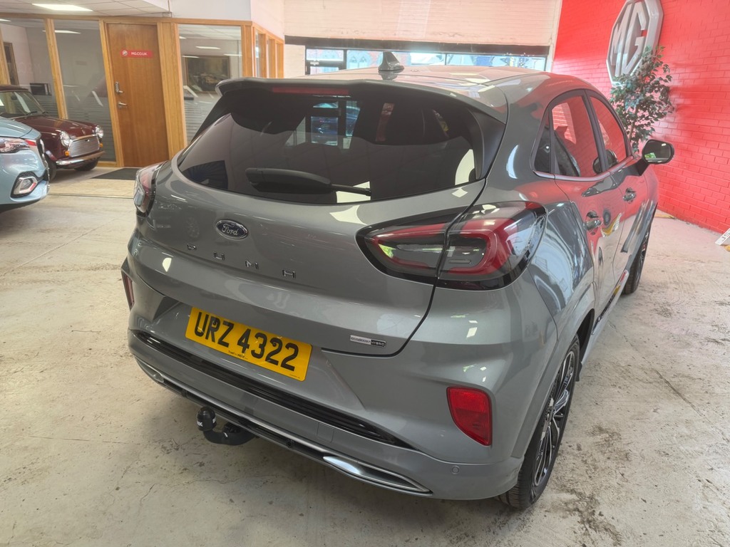 Ford Puma 1.0 Ecoboost Hybrid Mhev 155 St-line Vignale URZ4322 Silver #6