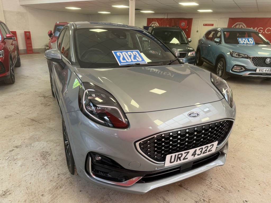 Ford Puma 1.0 Ecoboost Hybrid Mhev 155 St-line Vignale URZ4322 Silver #3
