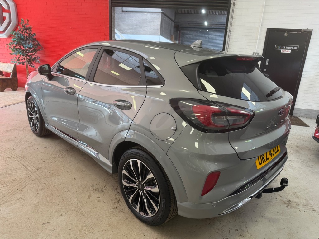 Ford Puma 1.0 Ecoboost Hybrid Mhev 155 St-line Vignale URZ4322 Silver #5