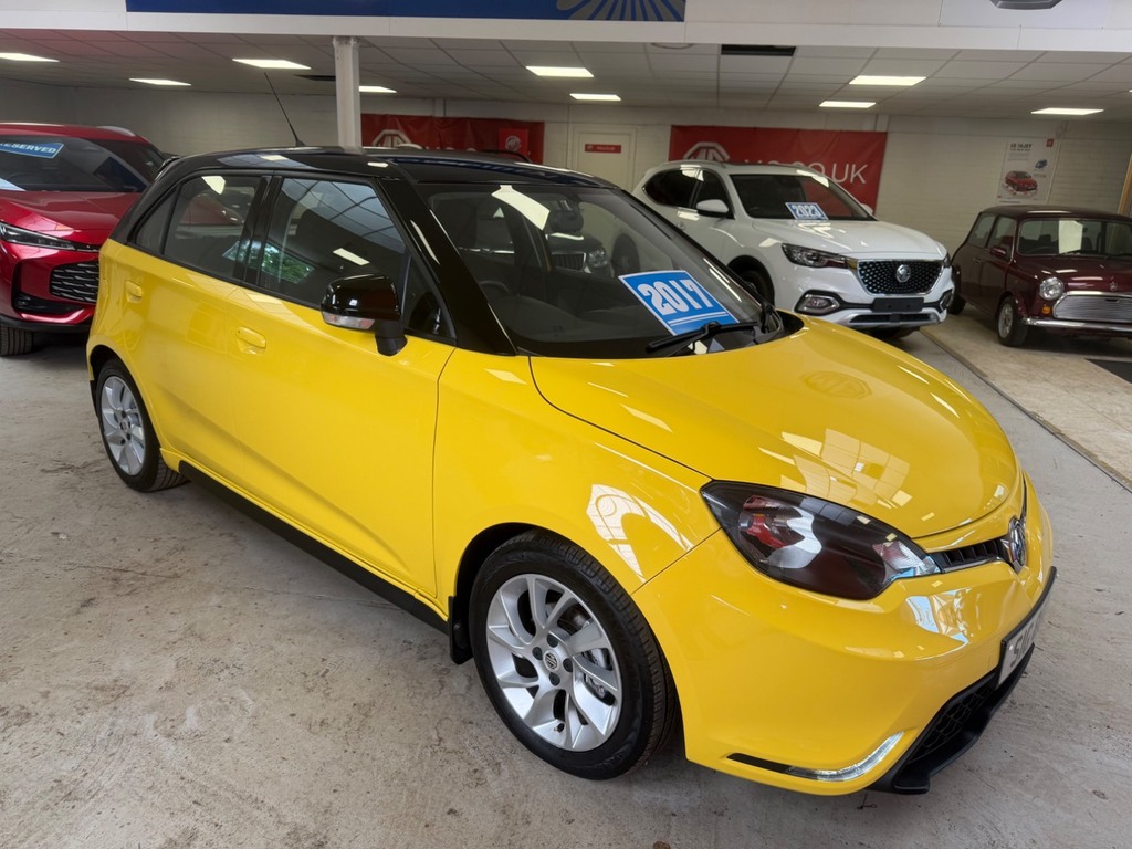 MG MG3 1.5 Vti-tech 3Form Sport Start Stop Yellow