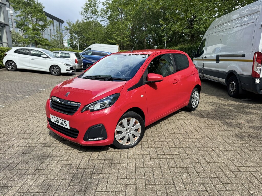 Peugeot 108 1.0 Active 2018 YC18GCS Red #3