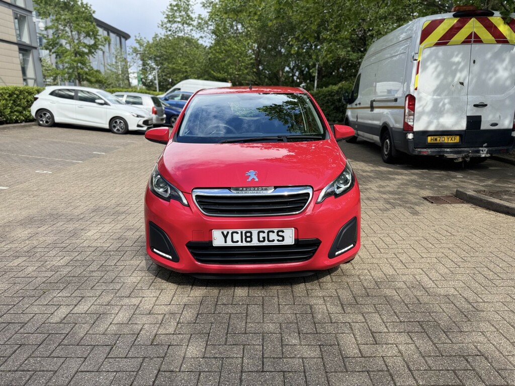 Peugeot 108 1.0 Active 2018 YC18GCS Red #2