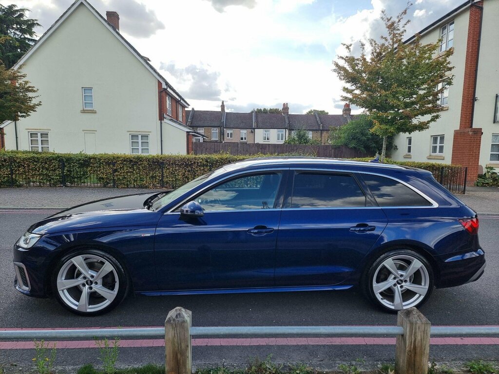 Audi A4 Avant 2.0 Tfsi 40 S Line S Tronic Euro 6 Ss GL20OTY Blue #5