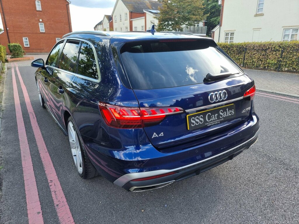 Audi A4 Avant 2.0 Tfsi 40 S Line S Tronic Euro 6 Ss GL20OTY Blue #6