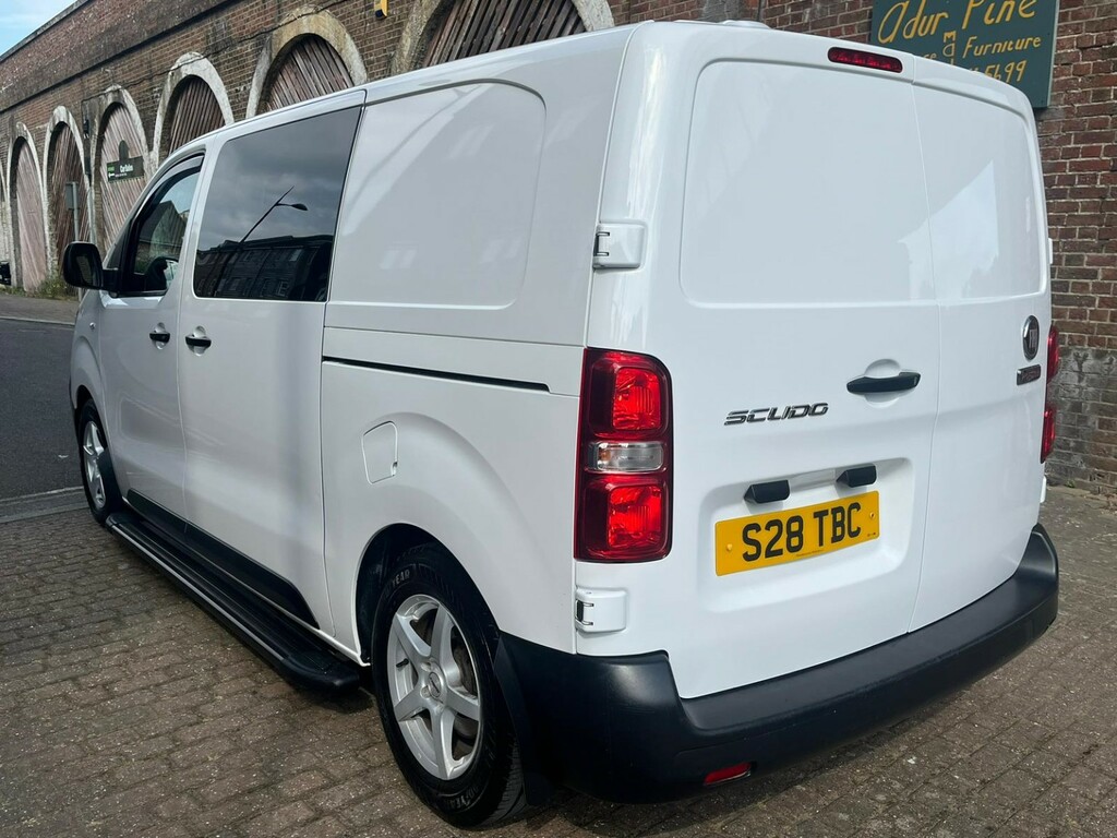 Fiat Scudo Panel Van 1.5 Multijet Tecnico 2022 CV22POU White #4