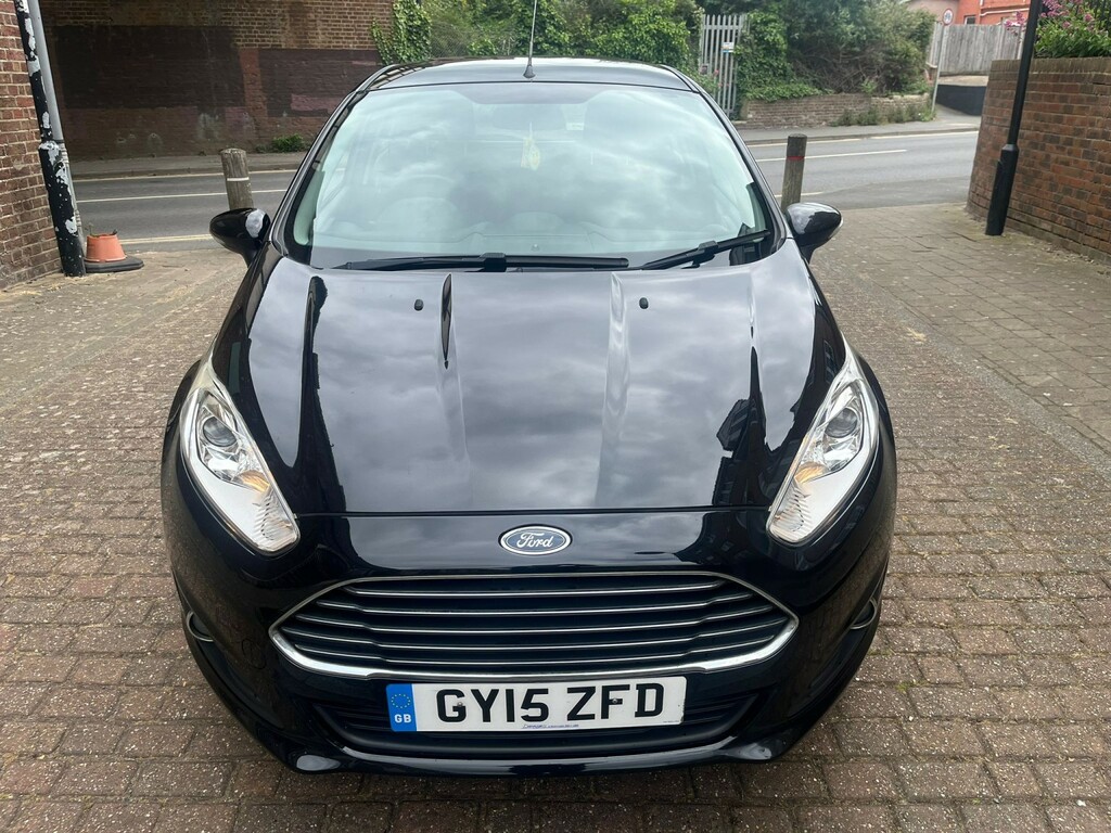 Ford Fiesta Hatchback 1.0 T Ecoboost Zetec 2015 GY15ZFD Black #5