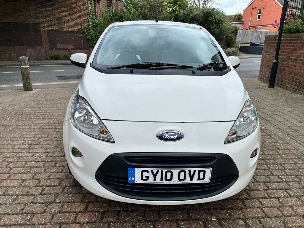 Ford KA Hatchback 1.2 Zetec 2010 GY10OVD White #2