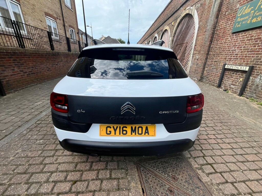 Citroen C4 Cactus Hatchback 1.2 Puretech Flair 2016 GY16MOA White #5