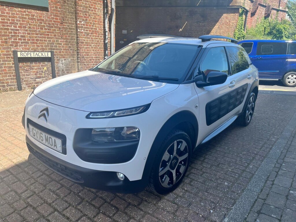 Citroen C4 Cactus Hatchback 1.2 Puretech Flair 2016 GY16MOA White #3