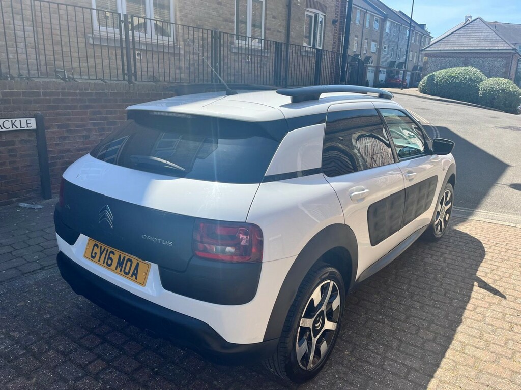 Citroen C4 Cactus Hatchback 1.2 Puretech Flair 2016 GY16MOA White #6