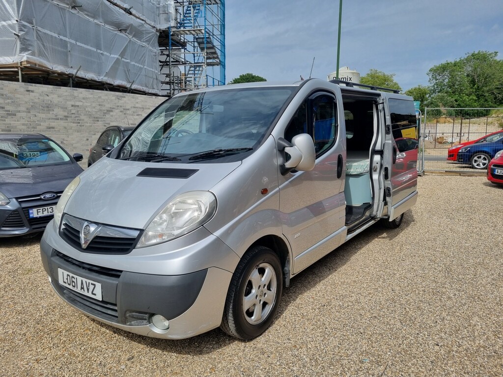 Vauxhall Vivaro Panel Van 2.0 2900 Cdti Sportive 2011 Silver #3