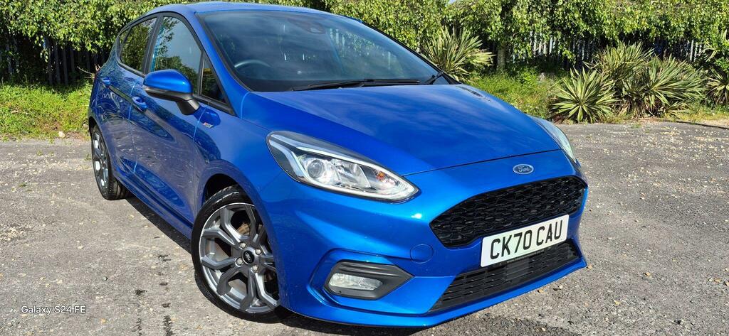 Ford Fiesta 1.0T Ecoboost Mhev St-line Edition Euro 6 Ss Blue